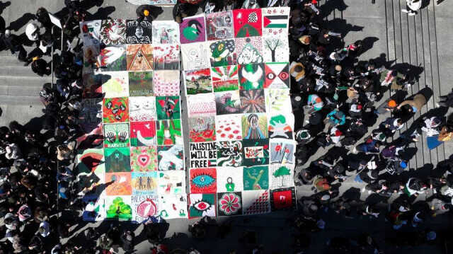 Museum Seni New York Dipenuhi Aksi Solidaritas Palestina